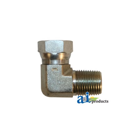 A & I Products 90 Degree Female NPT Swivel X Male NPT Adapter 3.75 x4 x2 A-43B23